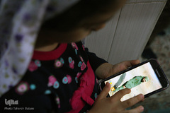 دیدار صالحی با خانواده شهید اویدالاثر مدافع حرم مرتضی کریمی
