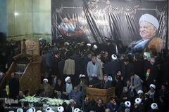 مراسم هفتمین روز رحلت مرحوم آیت‌الله هاشمی رفسنجانی