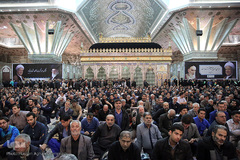 مراسم هفتمین روز رحلت مرحوم آیت‌الله هاشمی رفسنجانی