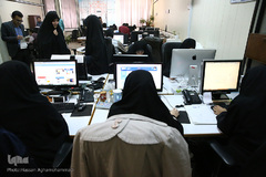 بازدید معصومه آقاپور علیشاهی عضو کمیسیون اقتصادی مجلس از ایکنا