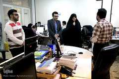 بازدید معصومه آقاپور علیشاهی عضو کمیسیون اقتصادی مجلس از ایکنا