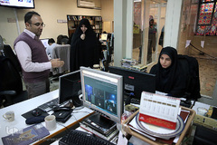 بازدید معصومه آقاپور علیشاهی عضو کمیسیون اقتصادی مجلس از ایکنا