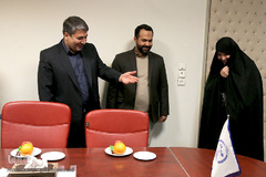 بازدید معصومه آقاپور علیشاهی عضو کمیسیون اقتصادی مجلس از ایکنا