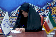 بازدید معصومه آقاپور علیشاهی عضو کمیسیون اقتصادی مجلس از ایکنا