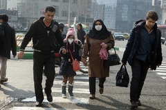 هوای ناپاک تهران در روز هوای پاک