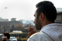 هوای ناپاک تهران در روز هوای پاک