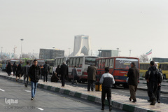 هوای ناپاک تهران در روز هوای پاک