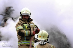 سومین روز از عملیات آوار برداری ساختمان پلاسکو