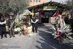 مراسم ادای احترام جامعه قرآنی به شهدای فداکار آتش نشان