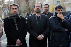 مراسم ادای احترام جامعه قرآنی به شهدای فداکار آتش نشان