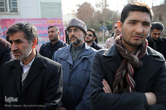 مراسم ادای احترام جامعه قرآنی به شهدای فداکار آتش نشان