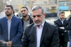 مراسم ادای احترام جامعه قرآنی به شهدای فداکار آتش نشان