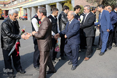 مراسم ادای احترام جامعه قرآنی به شهدای فداکار آتش نشان