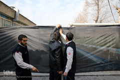 در سوگ آتش نشانان جانفشان