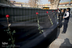 در سوگ آتش نشانان جانفشان