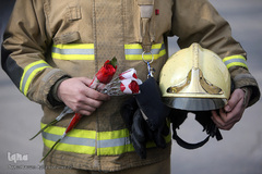 در سوگ آتش نشانان جانفشان