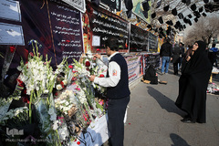 در سوگ آتش نشانان جانفشان