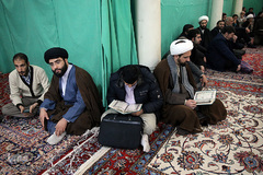 مراسم سومین روز درگذشت عالم پارسا و سالک الی الله مرحوم آیت الله ابراهیم خسروشاهی