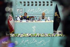 نشست خبری سی‌و پنجمین جشنواره بین‌‌المللی فیلم فجر