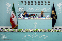 نشست خبری سی‌و پنجمین جشنواره بین‌‌المللی فیلم فجر