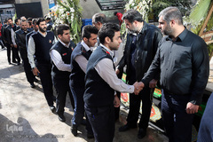 همدردی مردم با خانواده فرمانده شهید آتش نشان «علی امینی»