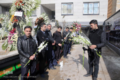 همدردی مردم با خانواده فرمانده شهید آتش نشان «علی امینی»