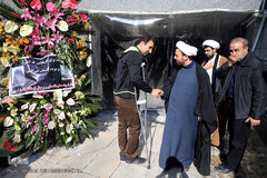 همدردی مردم با خانواده فرمانده شهید آتش نشان «علی امینی»