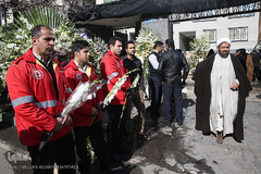 همدردی مردم با خانواده فرمانده شهید آتش نشان «علی امینی»