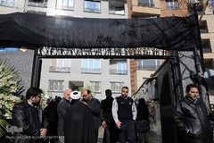 همدردی مردم با خانواده فرمانده شهید آتش نشان «علی امینی»