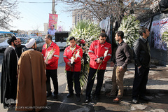 همدردی مردم با خانواده فرمانده شهید آتش نشان «علی امینی»