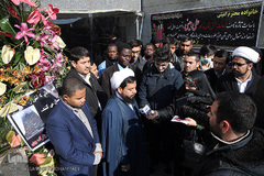 همدردی مردم با خانواده فرمانده شهید آتش نشان «علی امینی»