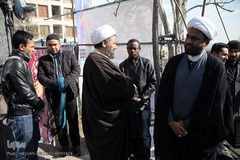 همدردی مردم با خانواده فرمانده شهید آتش نشان «علی امینی»