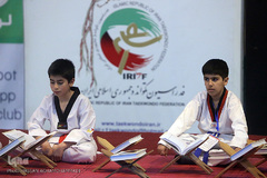 دومین دوره مسابقات قرآن حافظان و قاریان تکواندوکار