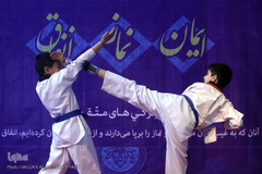 دومین دوره مسابقات قرآن حافظان و قاریان تکواندوکار