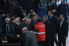 مراسم تشییع ۱۶آتش نشان شهید حادثه  پلاسکو