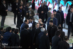 مراسم تشییع ۱۶آتش نشان شهید حادثه  پلاسکو