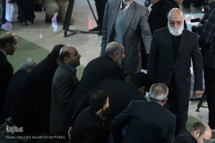 مراسم تشییع ۱۶آتش نشان شهید حادثه  پلاسکو