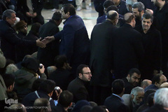 مراسم تشییع ۱۶آتش نشان شهید حادثه  پلاسکو