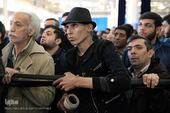 مراسم تشییع ۱۶آتش نشان شهید حادثه  پلاسکو