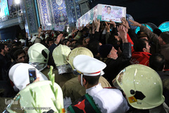 مراسم تشییع ۱۶آتش نشان شهید حادثه  پلاسکو