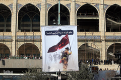 مراسم تشییع ۱۶آتش نشان شهید حادثه  پلاسکو