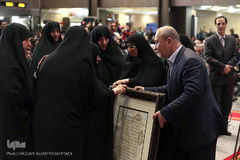 تجلیل از عفت مرعشی، همسر آیت الله هاشمی رفسنجانی