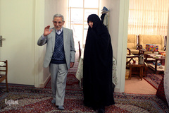 دیدار نمایندگان جامعه قرآنی با خانواده شهید طالب طاهری