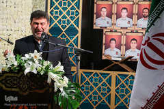 مراسم بزرگداشت شهدای آتش نشان