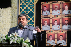 مراسم بزرگداشت شهدای آتش نشان