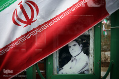 شهدای انقلاب اسلامی در قاب حجله