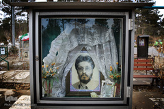 شهدای انقلاب اسلامی در قاب حجله