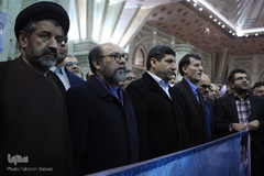 مراسم تجدید میثاق دانشگاهیان با آرمان های امام خمینی (ره)