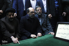 مراسم تجدید میثاق دانشگاهیان با آرمان های امام خمینی (ره)