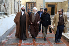 مراسم عمامه گذاری طلاب حوزه علمیه عبدالعظیم حسنی (ع) 